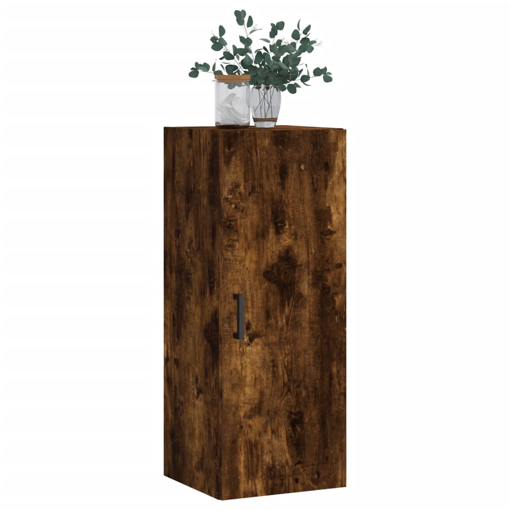 Mobile a Parete Rovere Fumo 34,5x34x90 cm