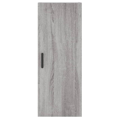 Mobile a Parete Grigio Sonoma 34,5x34x90 cm - homemem39