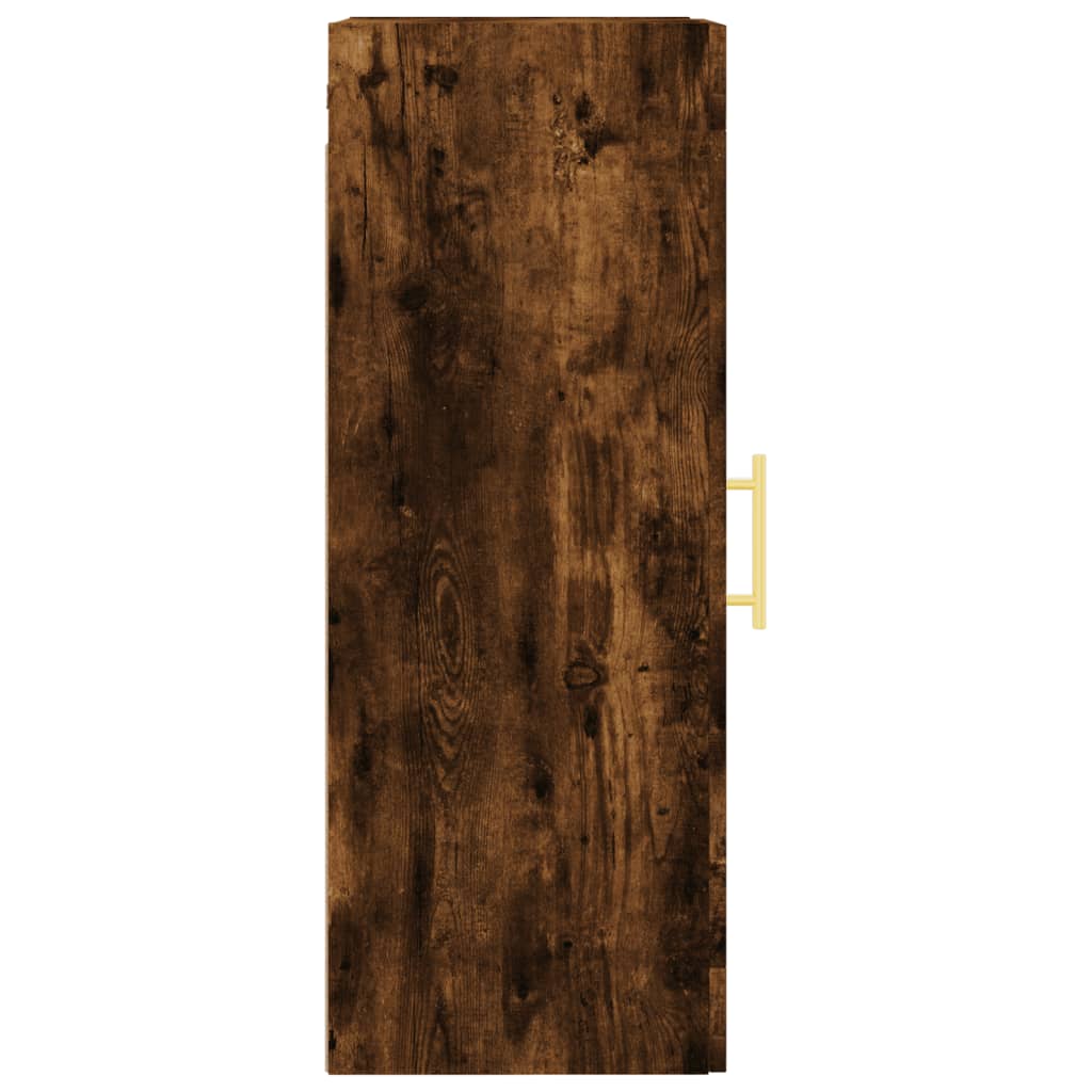 Mobile a Parete Rovere Fumo 34,5x34x90 cm
