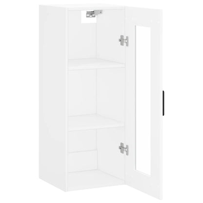 Mobile a Parete Bianco 34,5x34x90 cm | homemem39