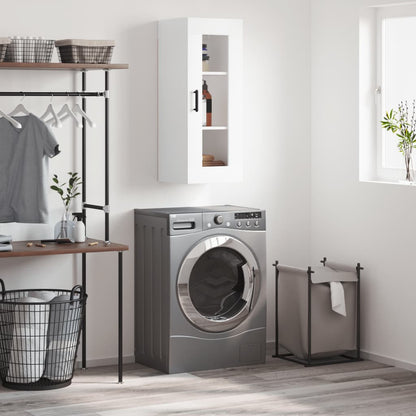 Mobile a Parete Bianco 34,5x34x90 cm | homemem39