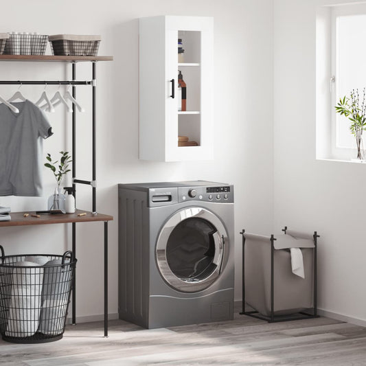 Mobile a Parete Bianco 34,5x34x90 cm | homemem39