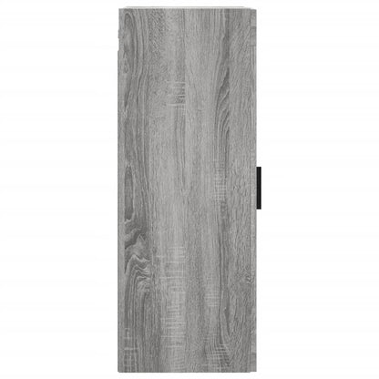 Mobile a Parete Grigio Sonoma 34,5x34x90 cm