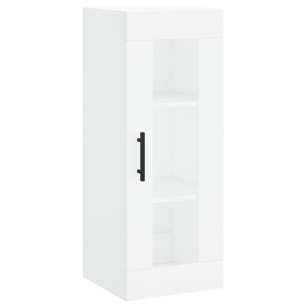 Mobile a Parete Bianco 34,5x34x90 cm - homemem39