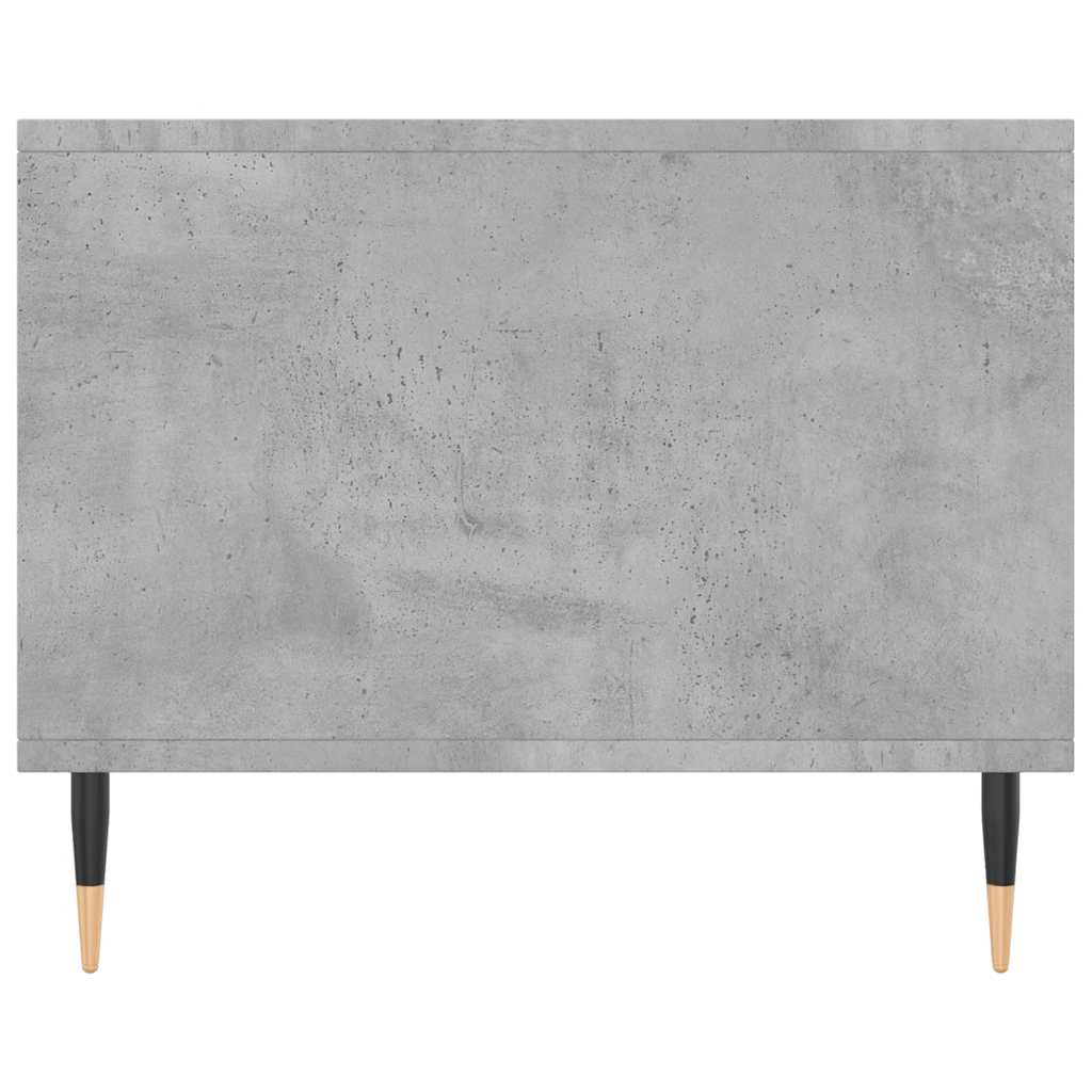 Tavolino da Salotto Grigio Cemento 90x50x40cm Legno Multistrato | homemem39