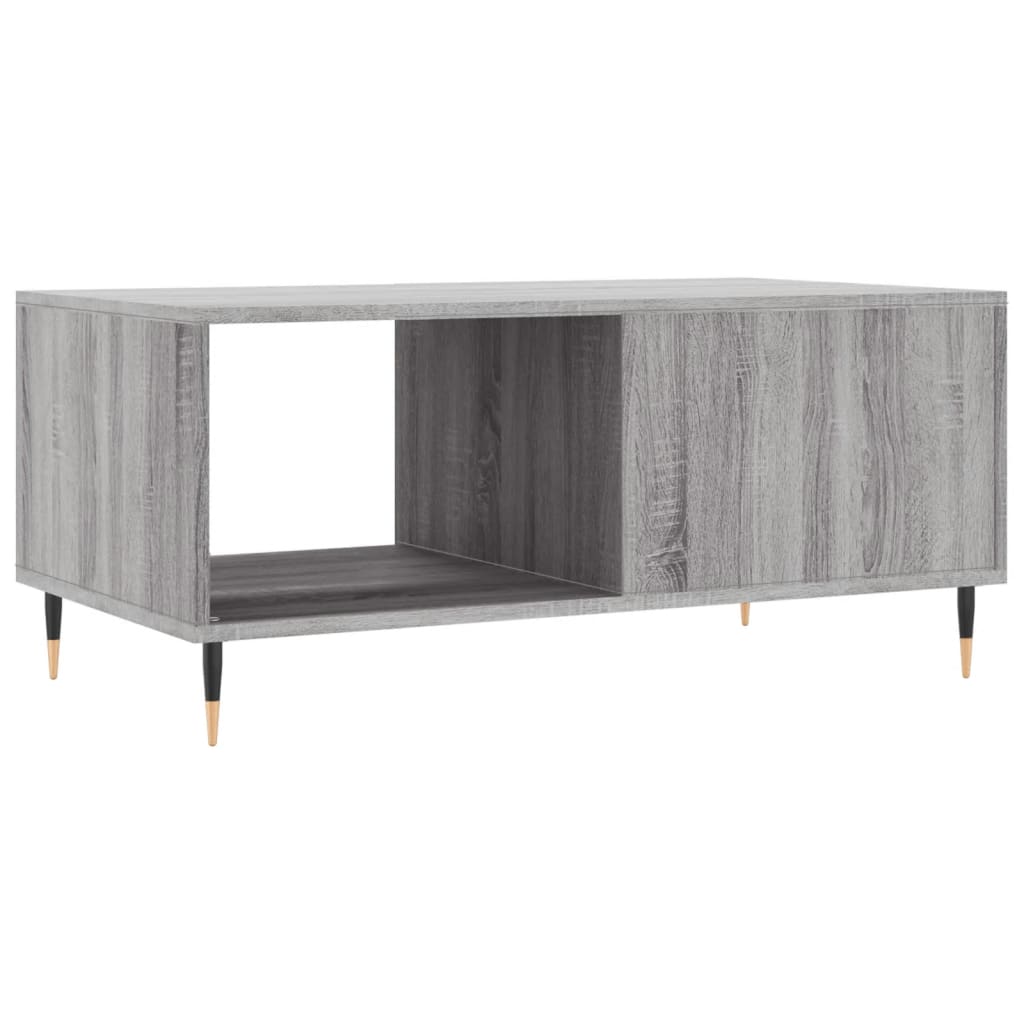 Tavolino da Salotto Grigio Sonoma 90x50x40 cm Legno Multistrato | homemem39