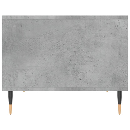 Tavolino da Salotto Grigio Cemento 60x50x40cm Legno Multistrato | homemem39