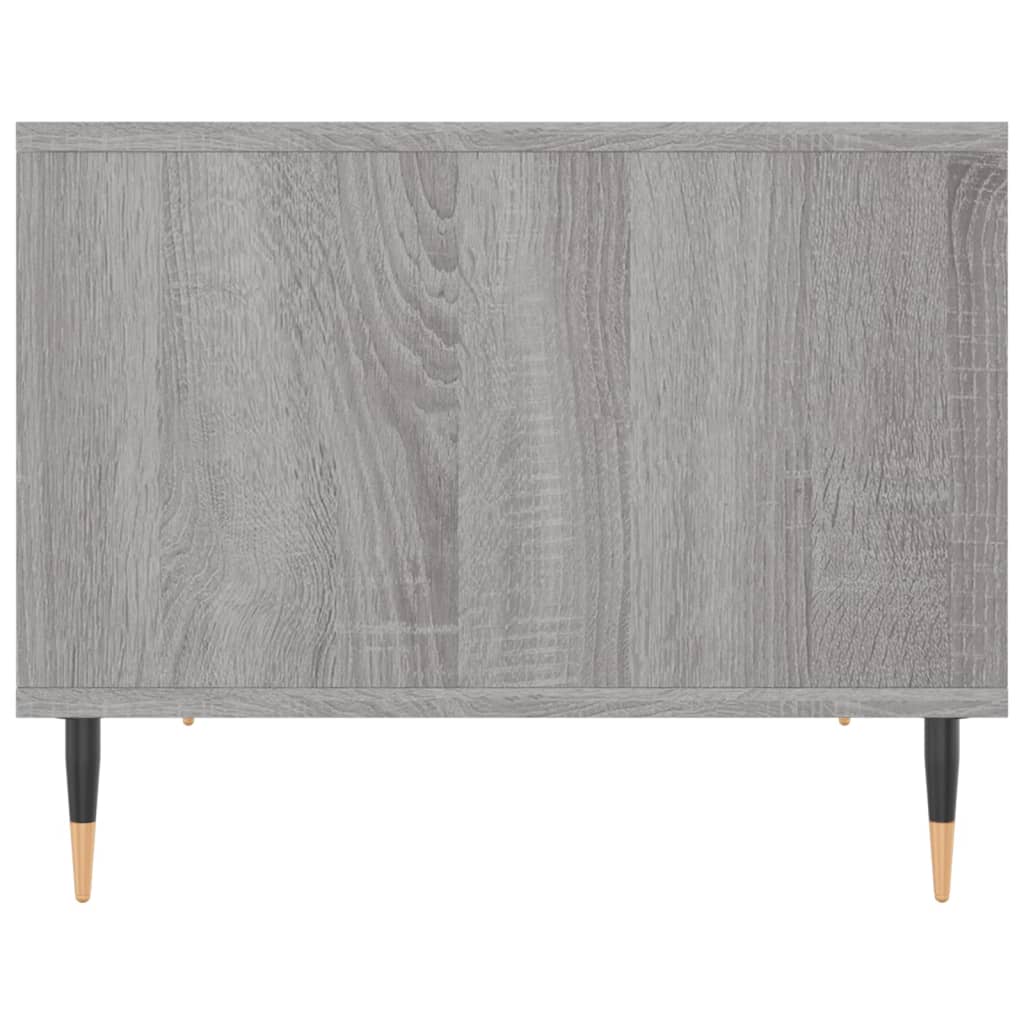 Tavolino da Salotto Grigio Sonoma 60x50x40 cm Legno Multistrato