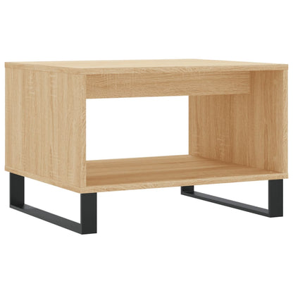Tavolino da Salotto Rovere Sonoma 60x50x40 cm Legno Multistrato | homemem39