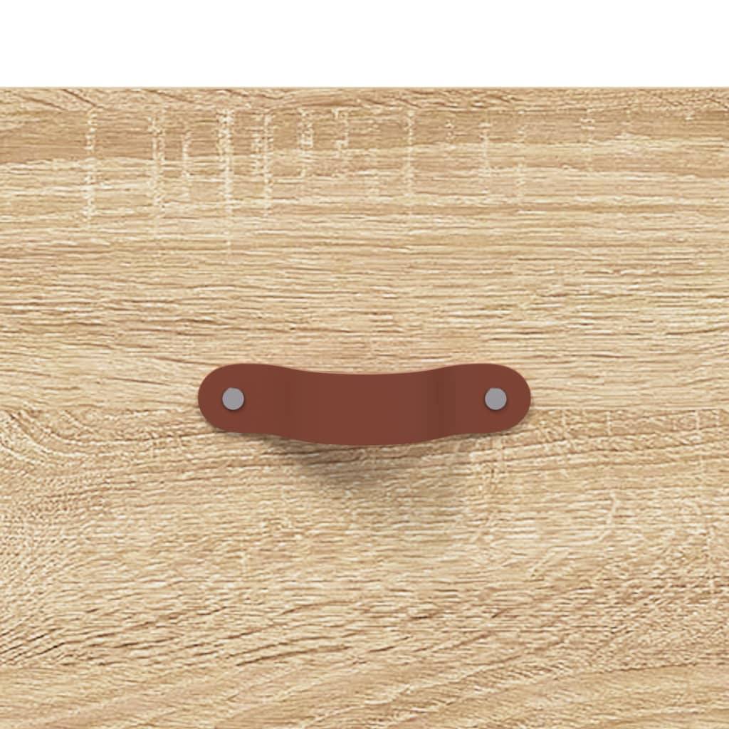 Panca Porta Scarpe Rovere Sonoma 102x35x55 cm Legno Multistrato - homemem39