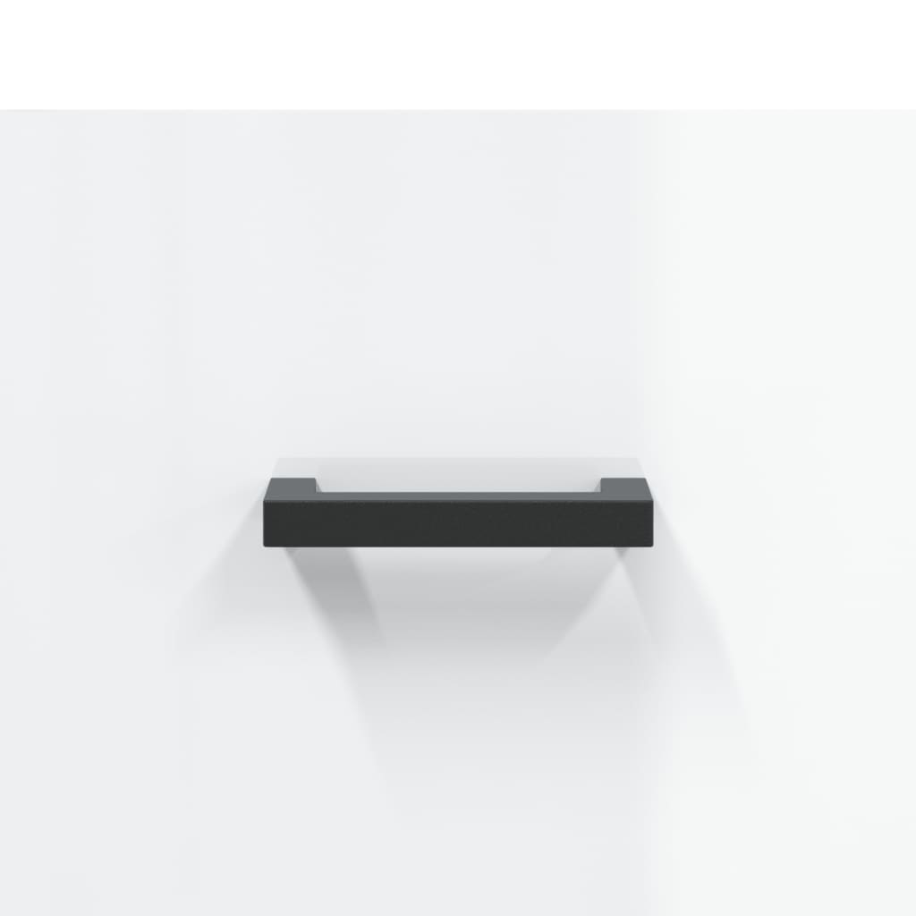 Panca Porta Scarpe Bianco Lucido 102x35x55 cm Legno Multistrato - homemem39