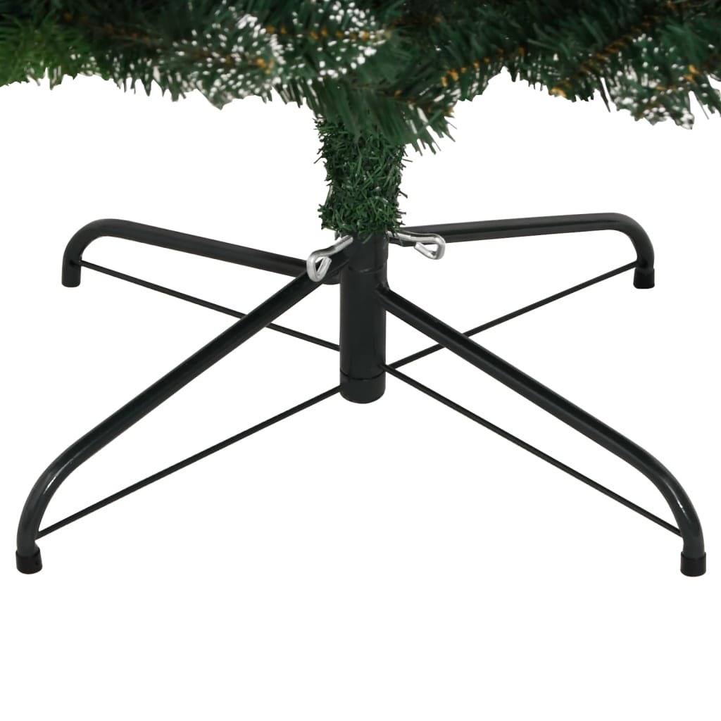 Albero Natale Artificiale Incernierato con Bacche Rosse 120 cm | homemem39