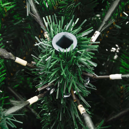 Albero Natale Artificiale Incernierato con Bacche Rosse 120 cm | homemem39