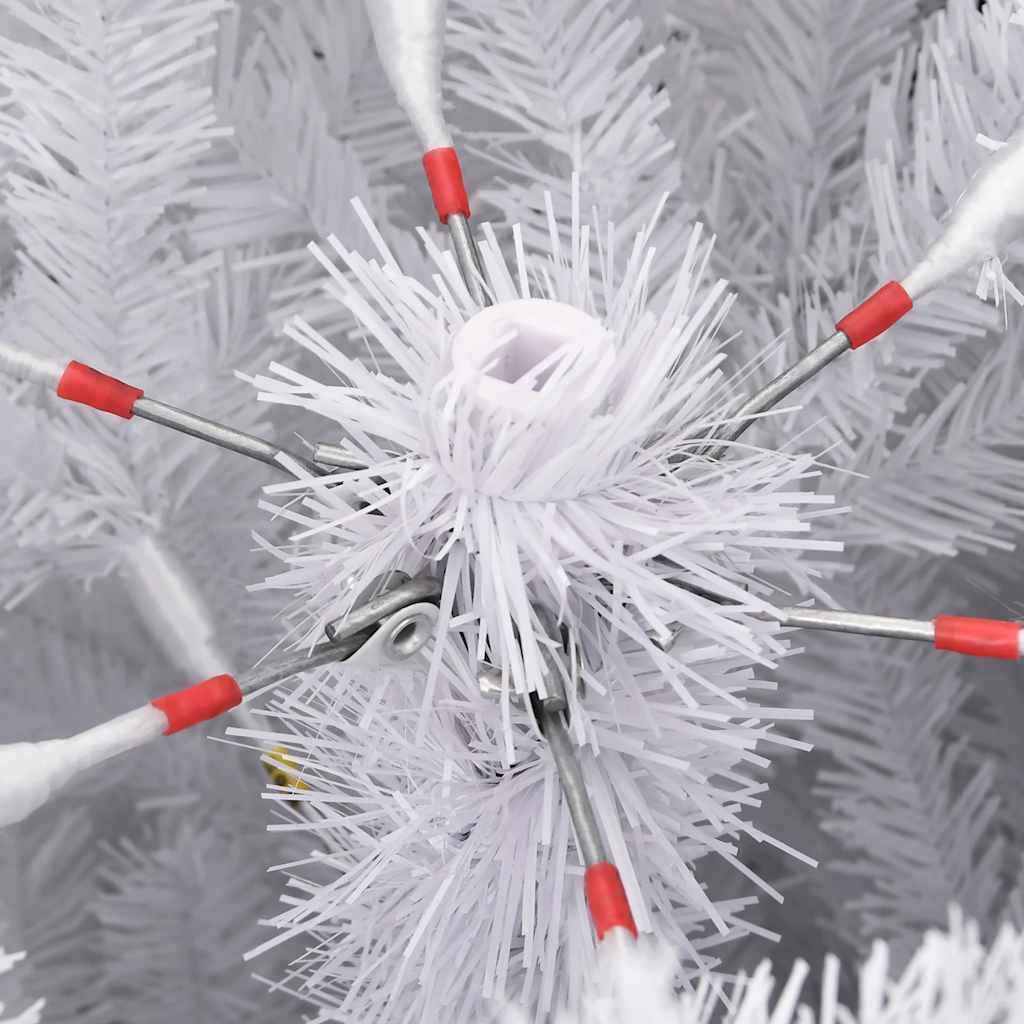 Albero Natale Artificiale Incernierato con Neve Fioccata 120 cm | homemem39