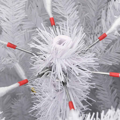 Albero Natale Artificiale Incernierato con Neve Fioccata 120 cm | homemem39