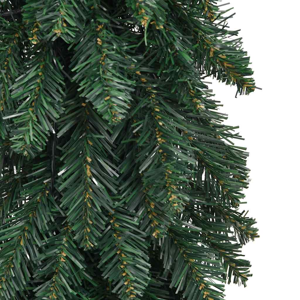 Albero di Natale Artificiale Preilluminato con 60 LED 120 cm