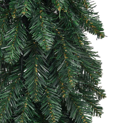 Albero di Natale Artificiale Preilluminato con 60 LED 120 cm