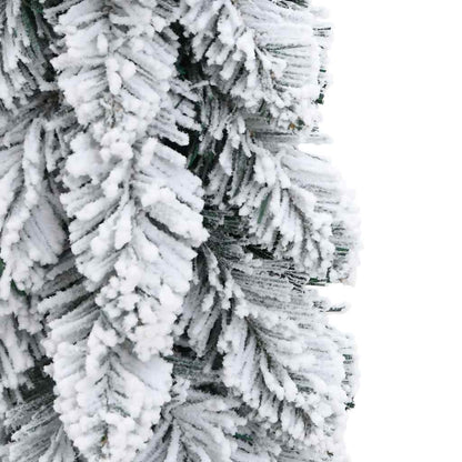 Albero di Natale Artificiale con 30 LED e Neve Floccata 60 cm | homemem39