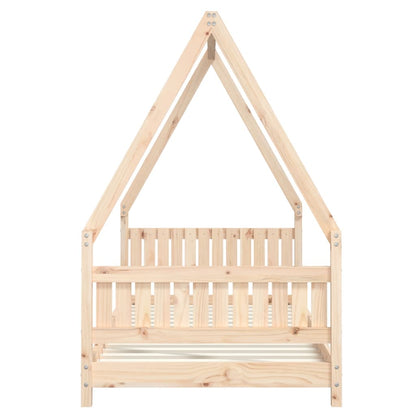 Giroletto per Bambini 90x190 cm in Legno Massello di Pino - homemem39