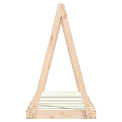 Giroletto per Bambini 70x140 cm in Legno Massello di Pino - homemem39