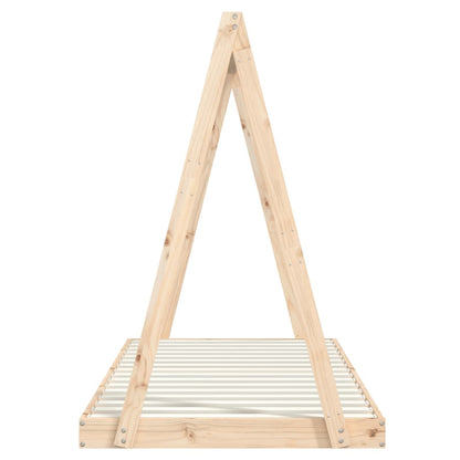 Giroletto per Bambini 90x200 cm in Legno Massello di Pino - homemem39