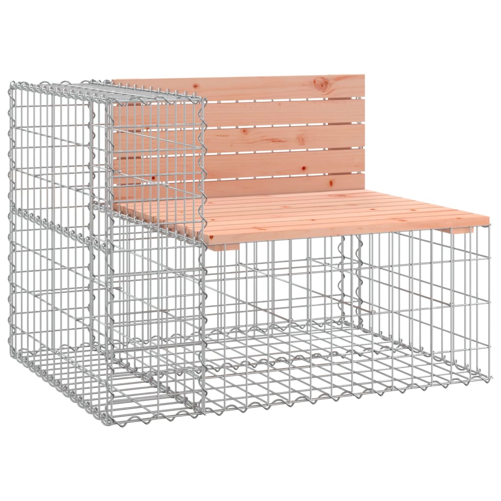 Panca Giardino Design Gabbione 92x71x65,5 cm Massello Douglas | homemem39