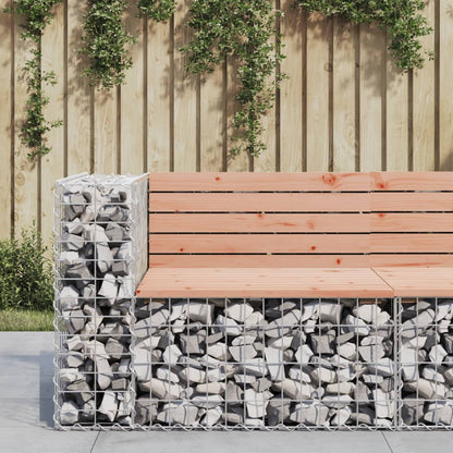 Panca Giardino Design Gabbione 92x71x65,5 cm Massello Douglas | homemem39