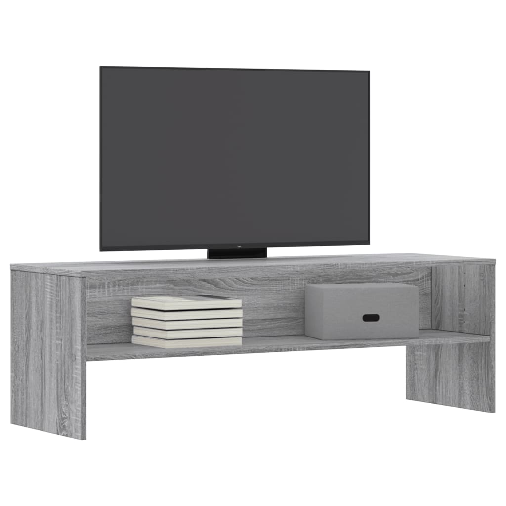 Mobile Porta TV Grigio Sonoma 120x40x40 cm in Legno Multistrato