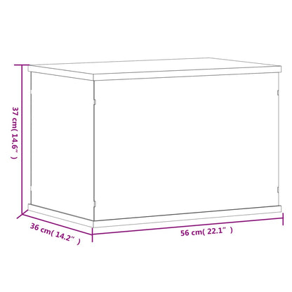 Scatola espositiva trasparente 56x36x37 cm in acrilico | homemem39
