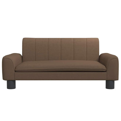 Divano per Bambini Marrone 70x45x30 cm in Tessuto | homemem39