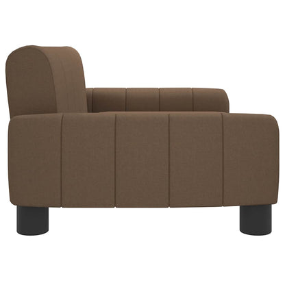 Divano per Bambini Marrone 70x45x30 cm in Tessuto
