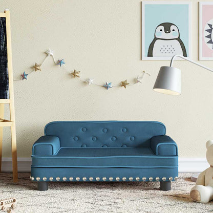 Divano per Bambini in Morbido Peluche