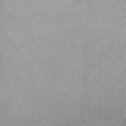 Divano per Bambini Grigio Chiaro 70x45x30 cm in Velluto - homemem39