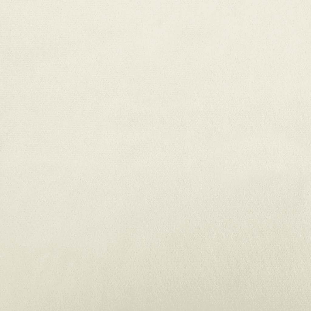 Divano per Bambini Crema 80x45x30 cm in Velluto | homemem39