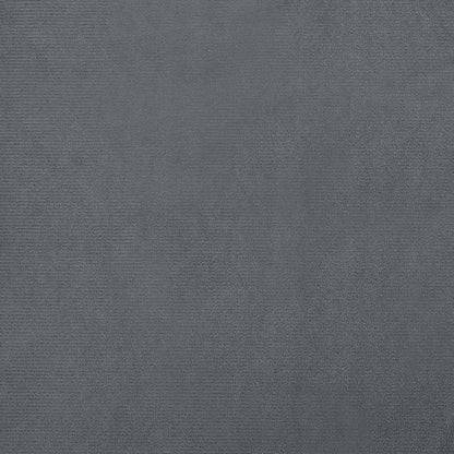 Divano per Bambini Grigio Scuro 60x40x30 cm in Velluto | homemem39
