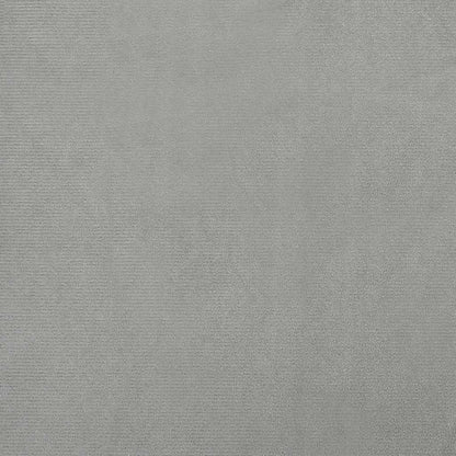 Divano per Bambini Grigio Chiaro 70x45x26,5 cm in Velluto | homemem39