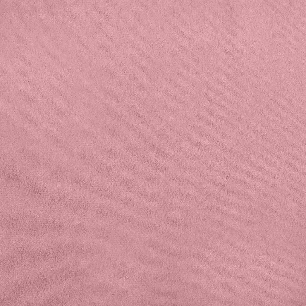 Divano per Bambini Rosa 70x40x24 cm in Velluto | homemem39