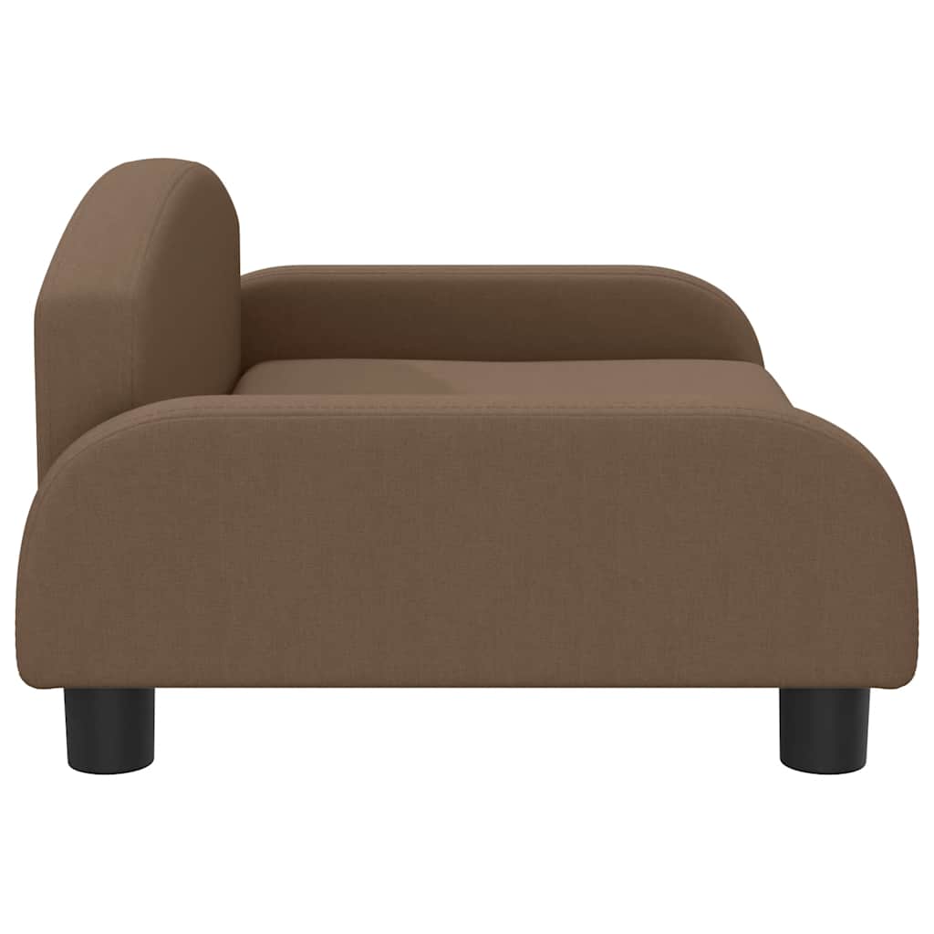 Divano per Bambini Marrone 70x45x30 cm in Tessuto
