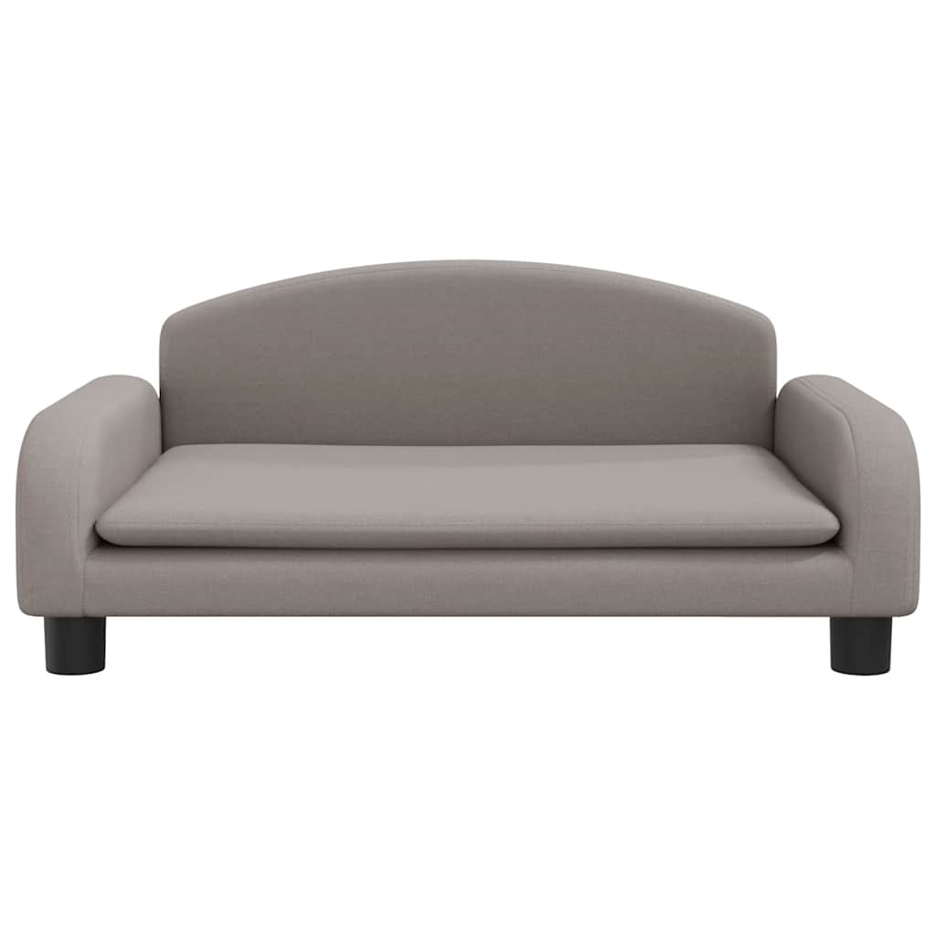 Divano per Bambini Tortora 70x45x30 cm in Tessuto | homemem39