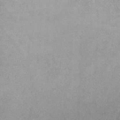 Divano per Bambini Grigio Chiaro 70x45x33 cm in Velluto - homemem39