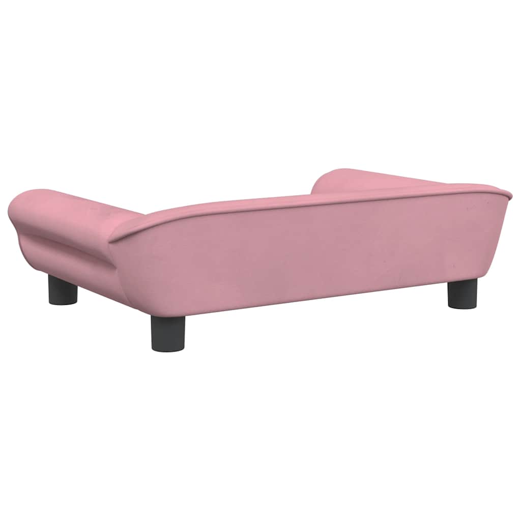 Divano per Bambini Rosa 70x45x26 cm in Velluto | homemem39