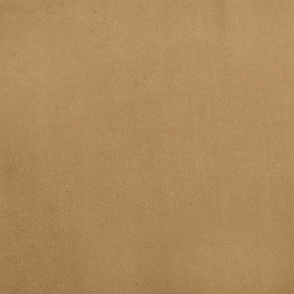 Divano Bambini con Poggiapiedi Marrone 100x50x30 cm in Velluto | homemem39
