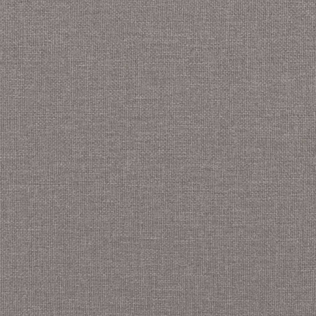 Divano Letto con Letto Estraibile Tortora 100x200 cm in Tessuto