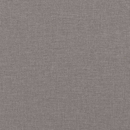 Divano Letto con Letto Estraibile Tortora 100x200 cm in Tessuto