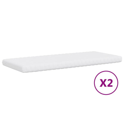 Divano Letto Estraibile con Materassi Rosa 80x200 cm Velluto | homemem39