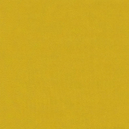 Divano Letto Estraibile con Cassetti Giallo 100x200cm Velluto