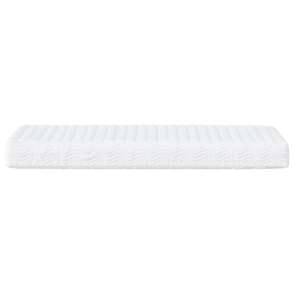Divano Letto con Materasso Crema 90x200 cm in Tessuto | homemem39