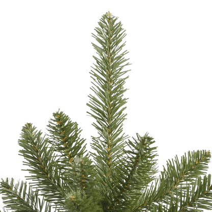 Albero di Natale Artificiale Incernierato con Base Verde 300 cm