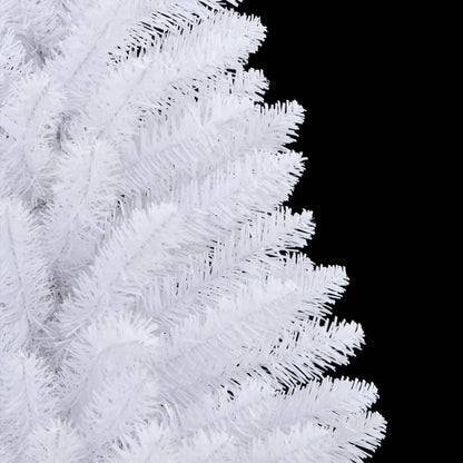 Albero di Natale Artificiale Incernierato con Base Bianco 150cm | homemem39
