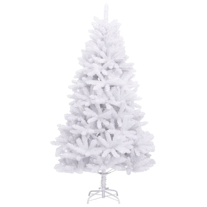 Albero di Natale Artificiale Incernierato con Base Bianco 270cm | homemem39